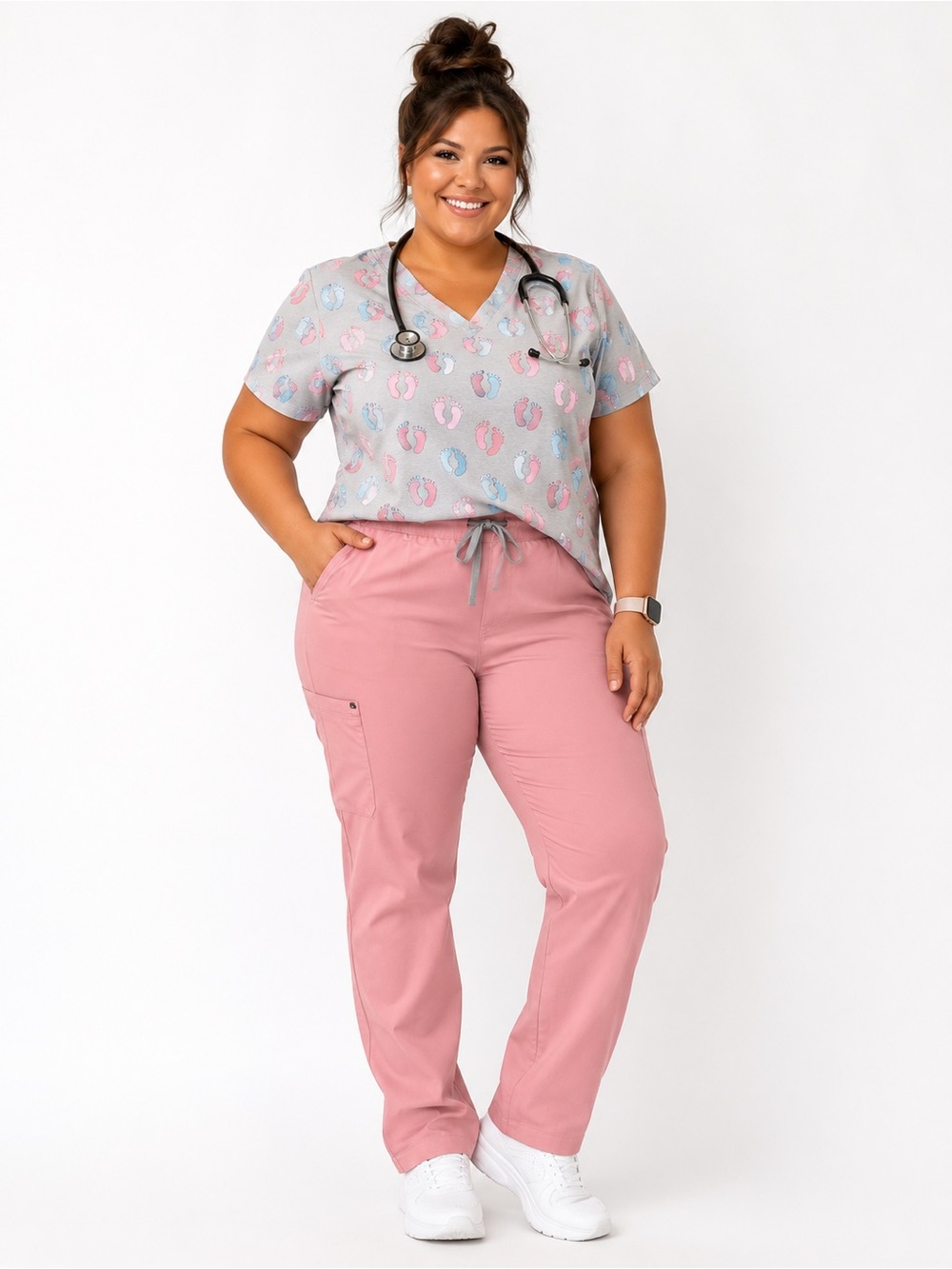 Hanes Premium Scrub Pants